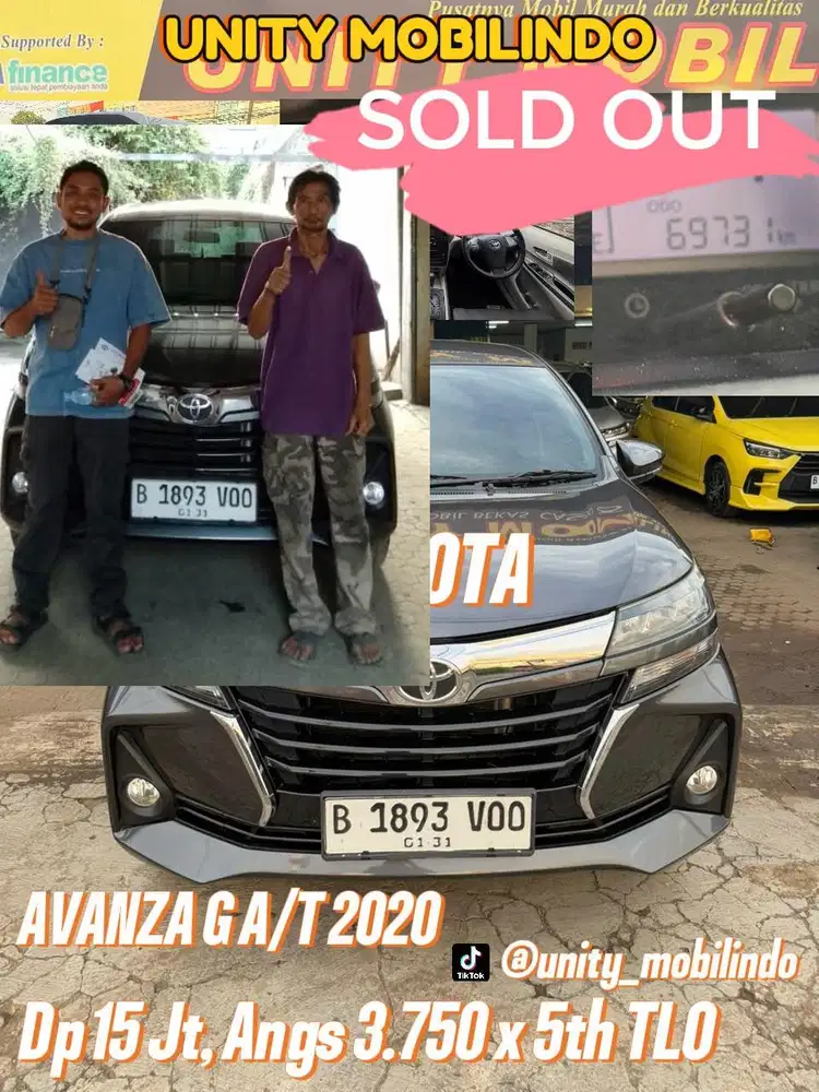 avanza G at matic 2020 km low