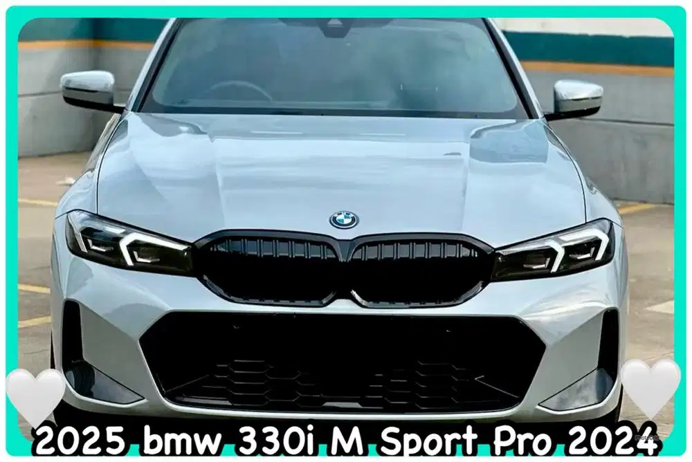 2025 BMW 330i M Sport Pro idrive8 2024 low km g20 warranty 320i  f30