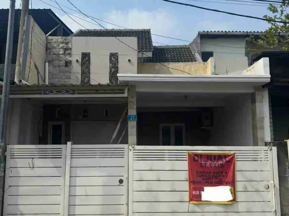 DI JUAL RUMAH

JLN  : MEDOKAN SAWAH VIIC NO 27
KEL. : MEDOKAN AYU 
KEC. : RUNGKUT 
KAB  : SURABAYA