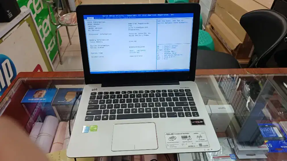 Asus A455l i5 murah minus