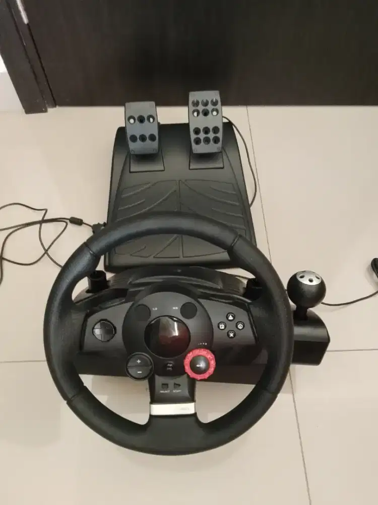 Logitech Driving Force GT Steering Wheel normal fisik mulus