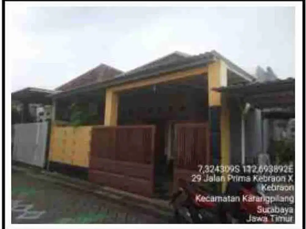 DI JUAL RUMAH

KEL. : KEBRAON 
KEC. : KARANG PILANG 
KAB  : SURABAYA