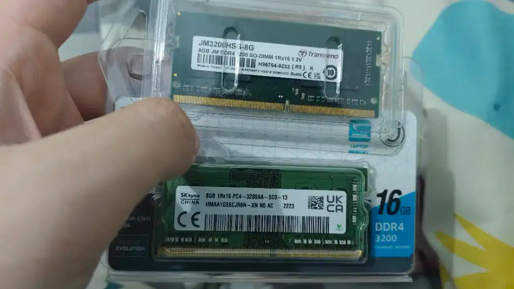 Ram ddr 4 8gb 3200 mhz (2 keping)
