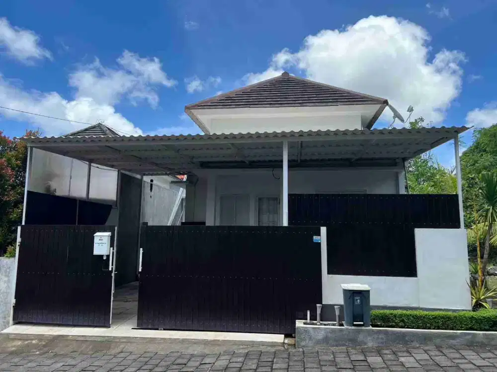 dijual rumah lantai 1 area nusa dua fully furnished