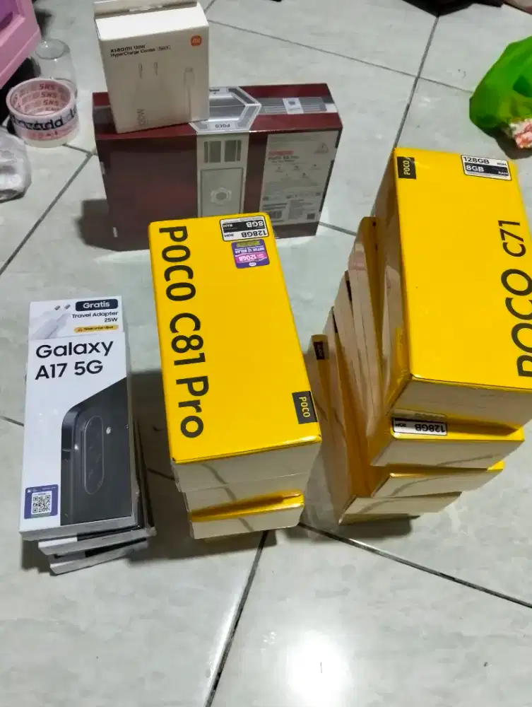 Xiaomi POCO C71 RAM 4/128 dan Poco C81 Pro RAM 4/128 GB garansi resmi