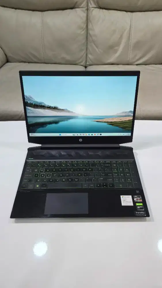 Laptop HP Pavilion Gaming 15 Ryzen 5 5600H GTX 1650 16GB 512GB 144Hz