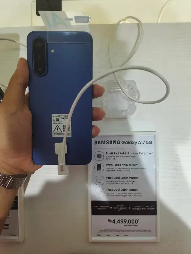 Kredit Hp Samsung A17 syarat hanya Ktp!