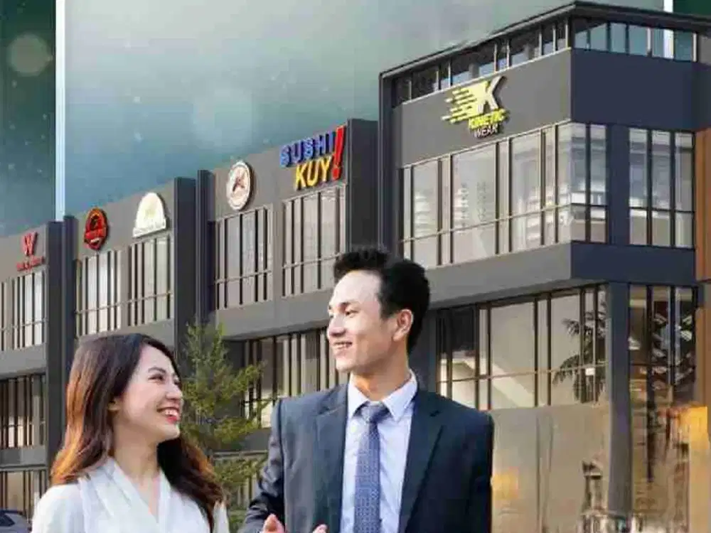 SHOPHOUSE 2 lantai dengan harga PERDANA