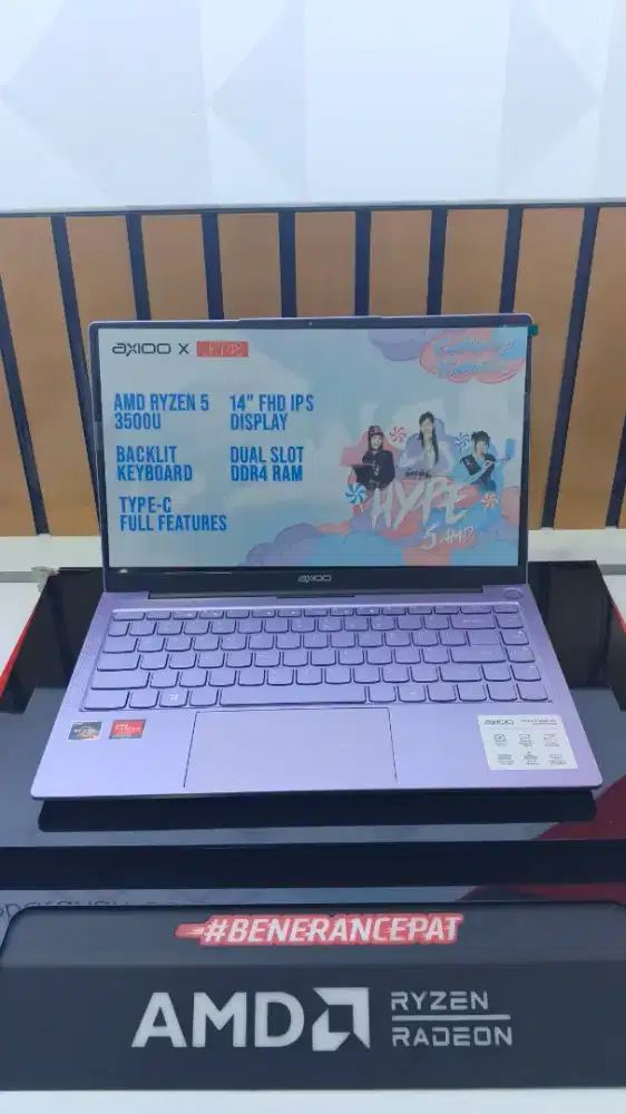 Cicilan laptop Axioo ryzen 5 bisa mulai tanpa dp