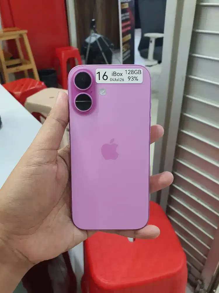 Iphone 16 128 GB Ibox Garansi ON juli 2026