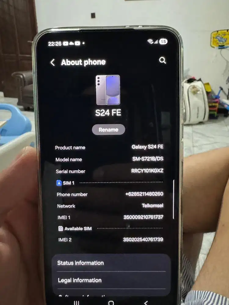 SAMSUNG S24 FE 8/256