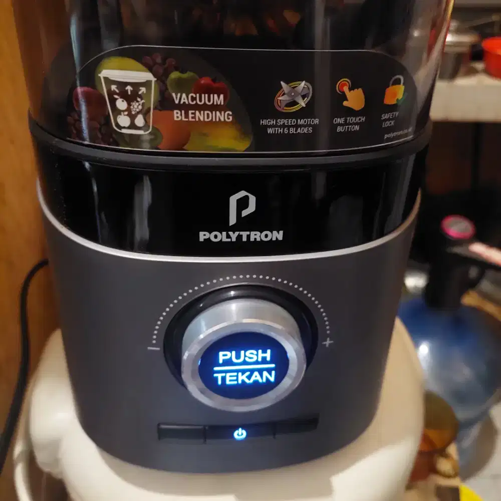 Blender polytron minus mesin hidup tapi g muter