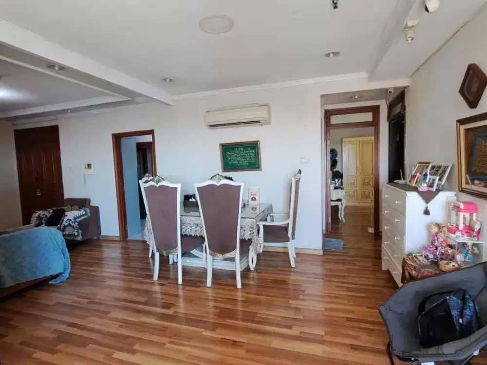 dijual cepat apartemen mitra oasis 3 kamar harga murah
