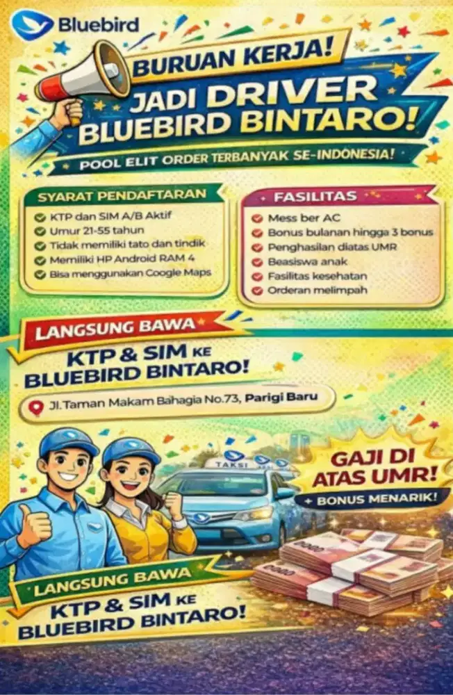 Lowongan driver takdi