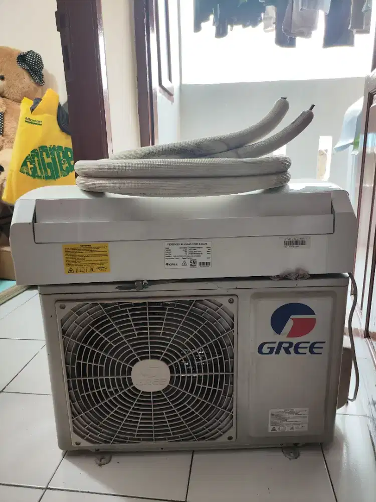 Ac gree 3/4pk second pemakaian 1tahun lebih