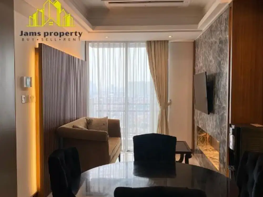 Disewakan Apartemen Casa Grande 2 Bedroom Size 76 Sqm Siap Huni Akses Mall Kokas Tebet Jakarta Selatan Not Facing The Grave