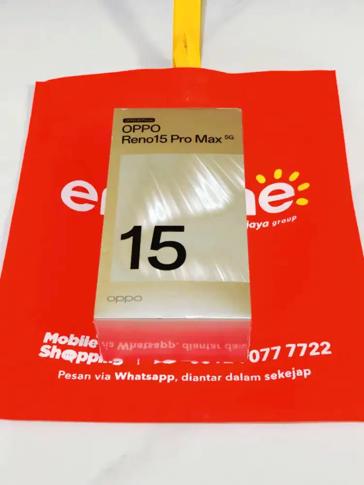OPPO RENO 15 PRO MAX 12 512GB BARU TT/BT