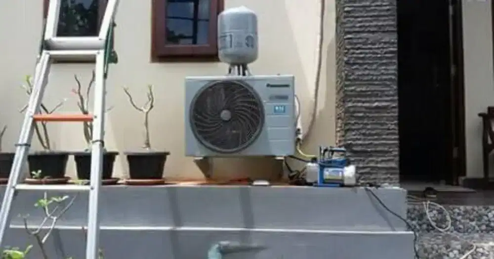 Manukari AC second baik & rusak