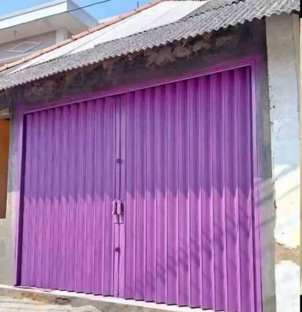 Roling door dan folding gate spandek almuniun