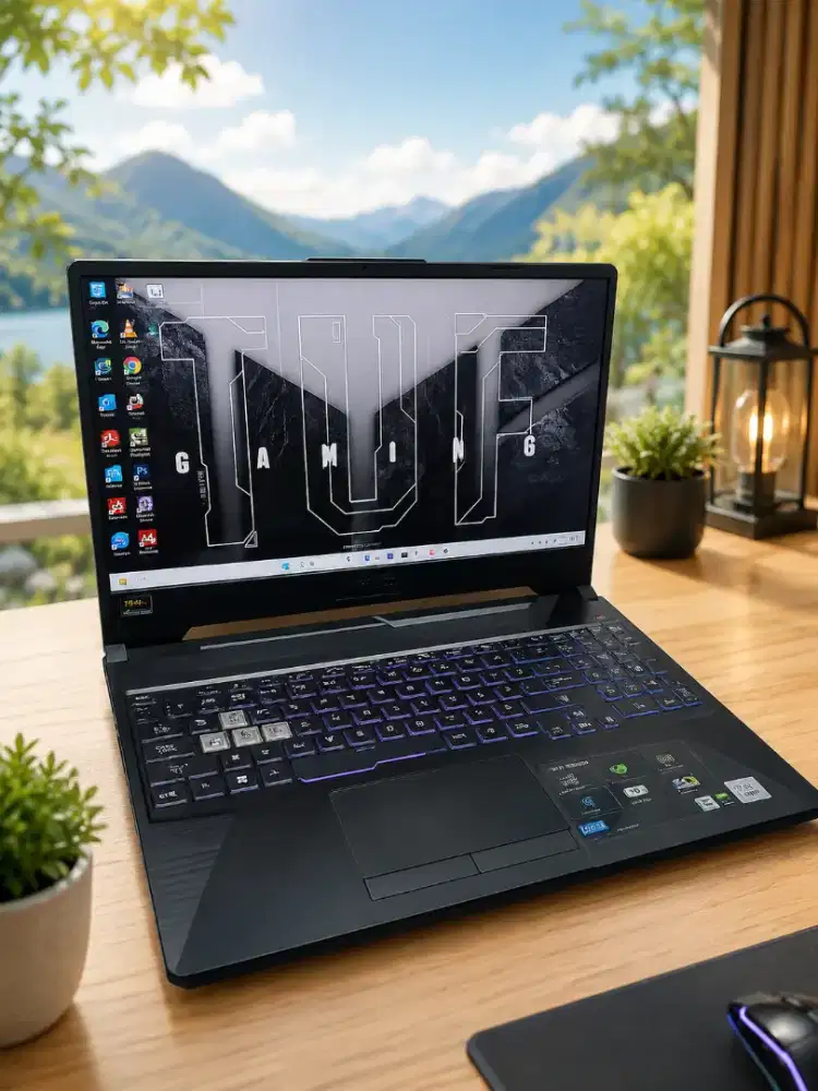 ASUS TUF GAMING FX506LH INTEL CORE i7 GEN-10 (16/512gb) GTX 1650 MULUS