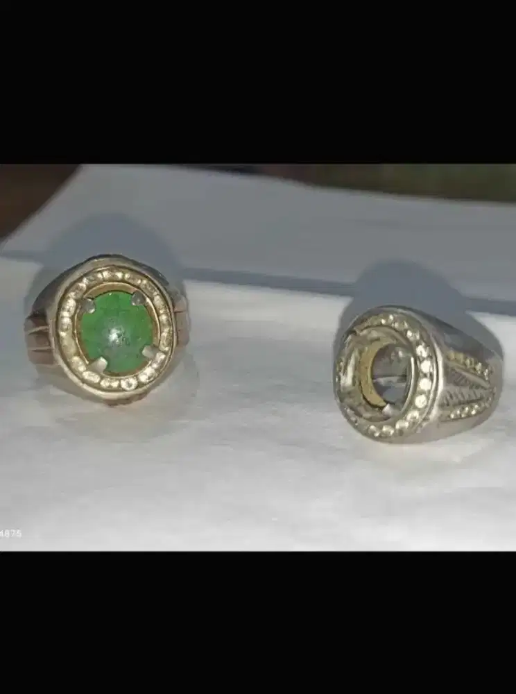 Cincin Akik Perak