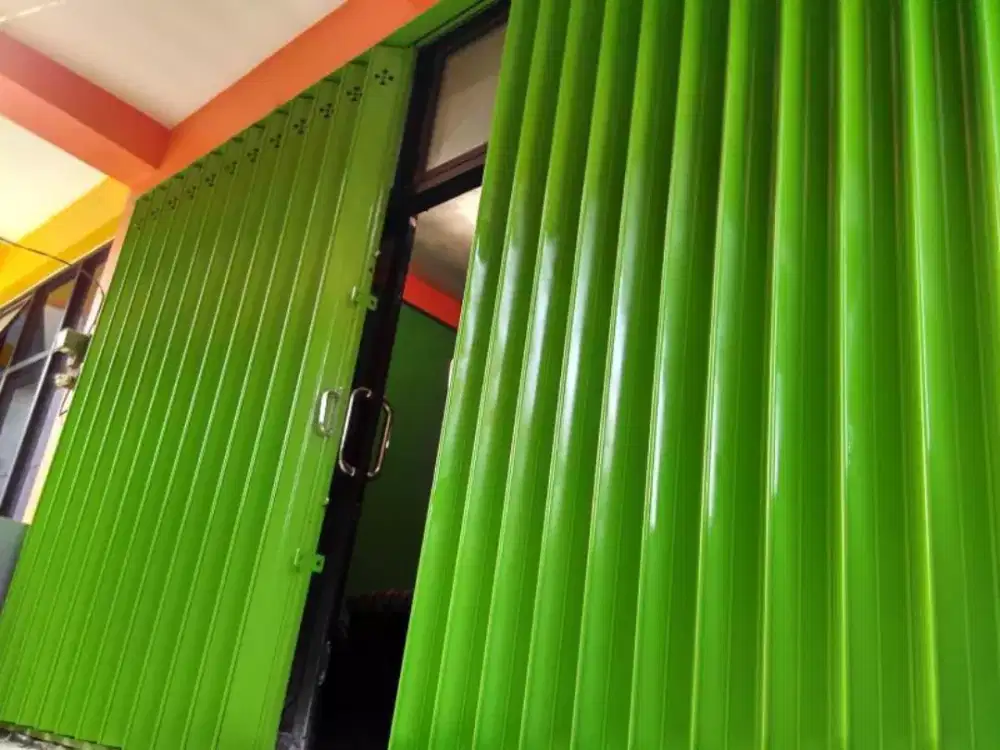 Roling door dan folding gate pagar teralis