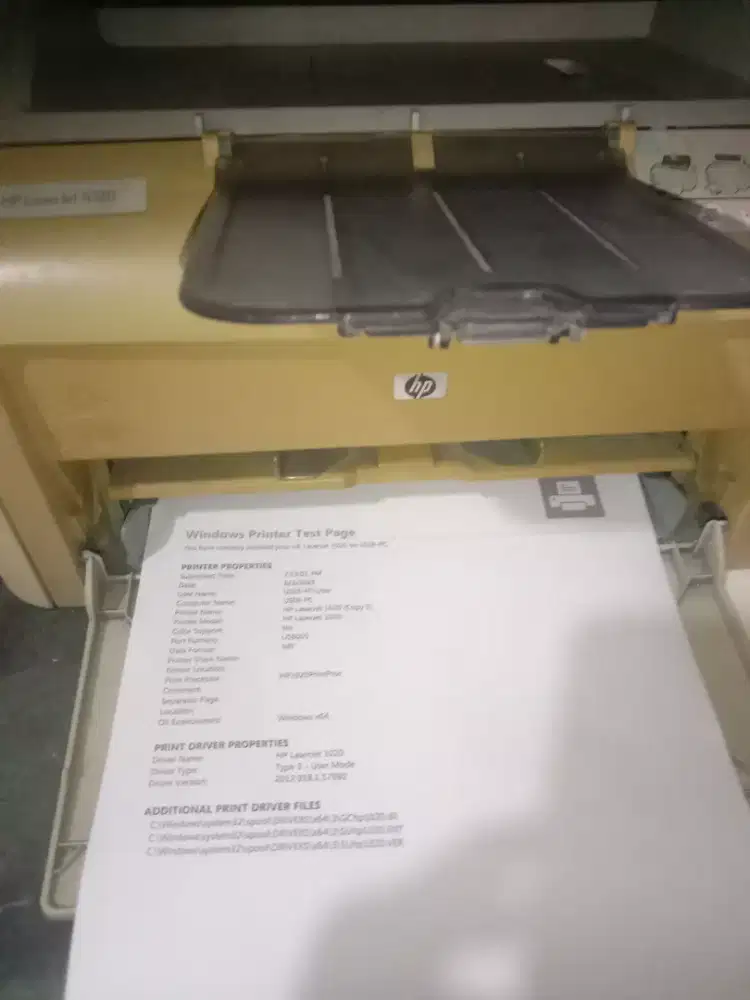 laserjet 1020 normal