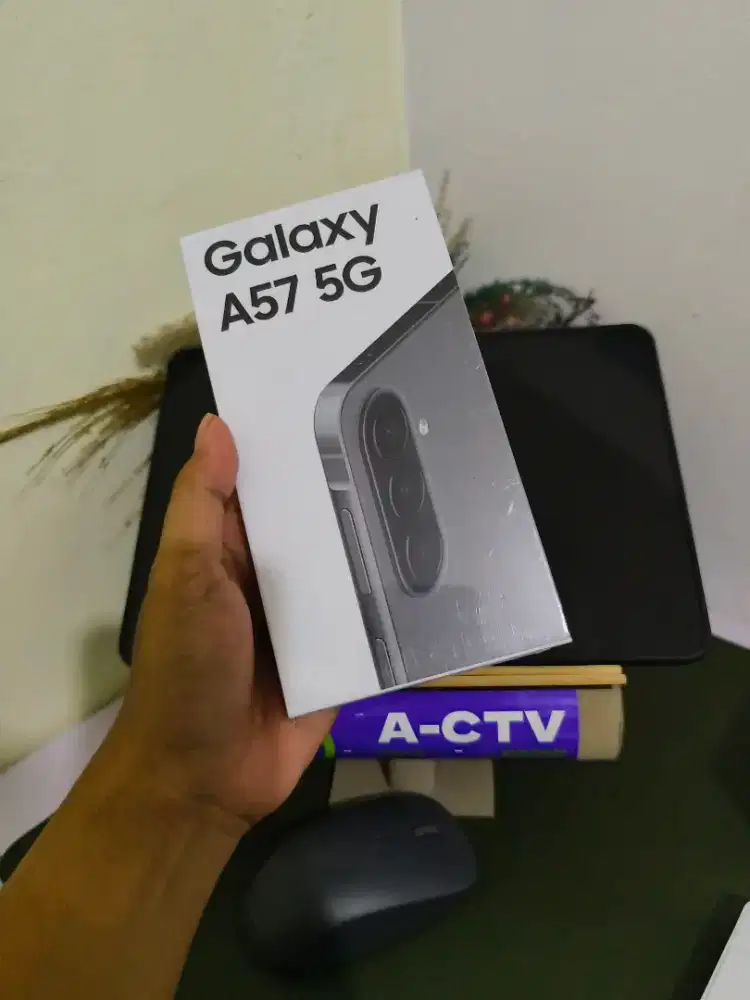 Samsung A57 5G 8/256 grey baru new segel box