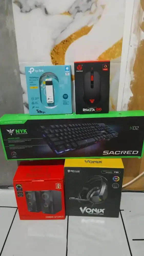 Jual keyboar,mouse,speaker headset,webcam logitec
