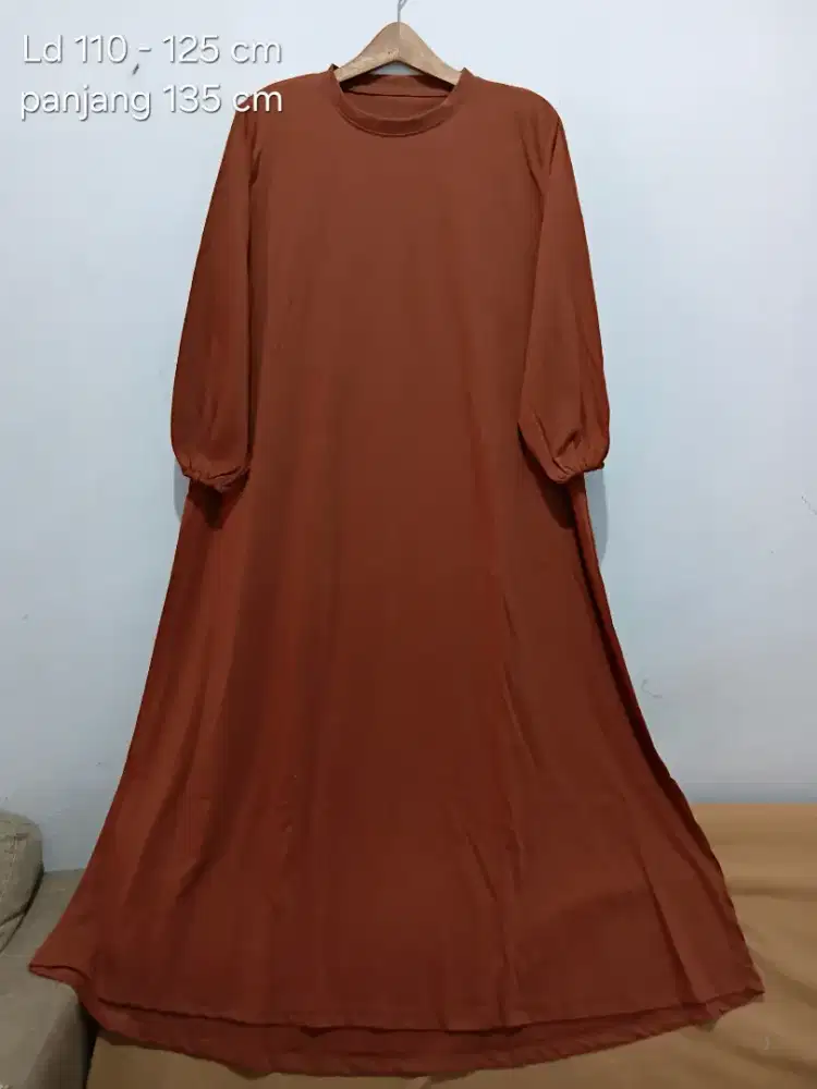 Dress / Gamis Bahan katun Combed halus