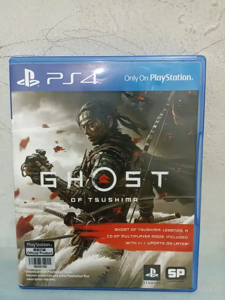 Kaset PS 4 Ghost Of Tsushima