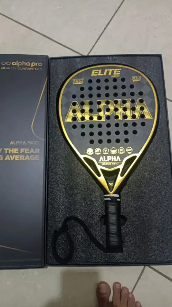 Raket padel alpha elite