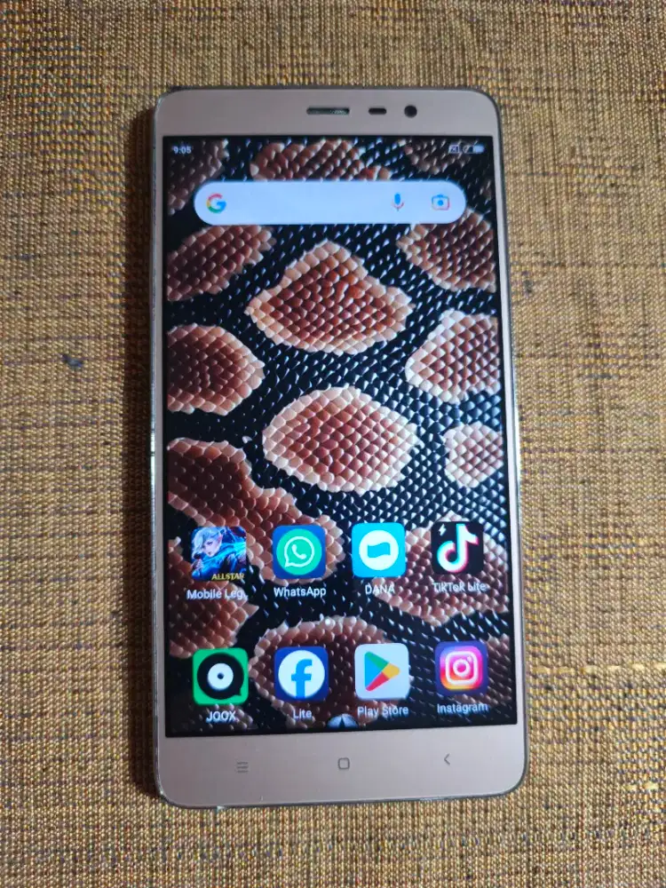 Xiomi redmi note 3 pro gold
