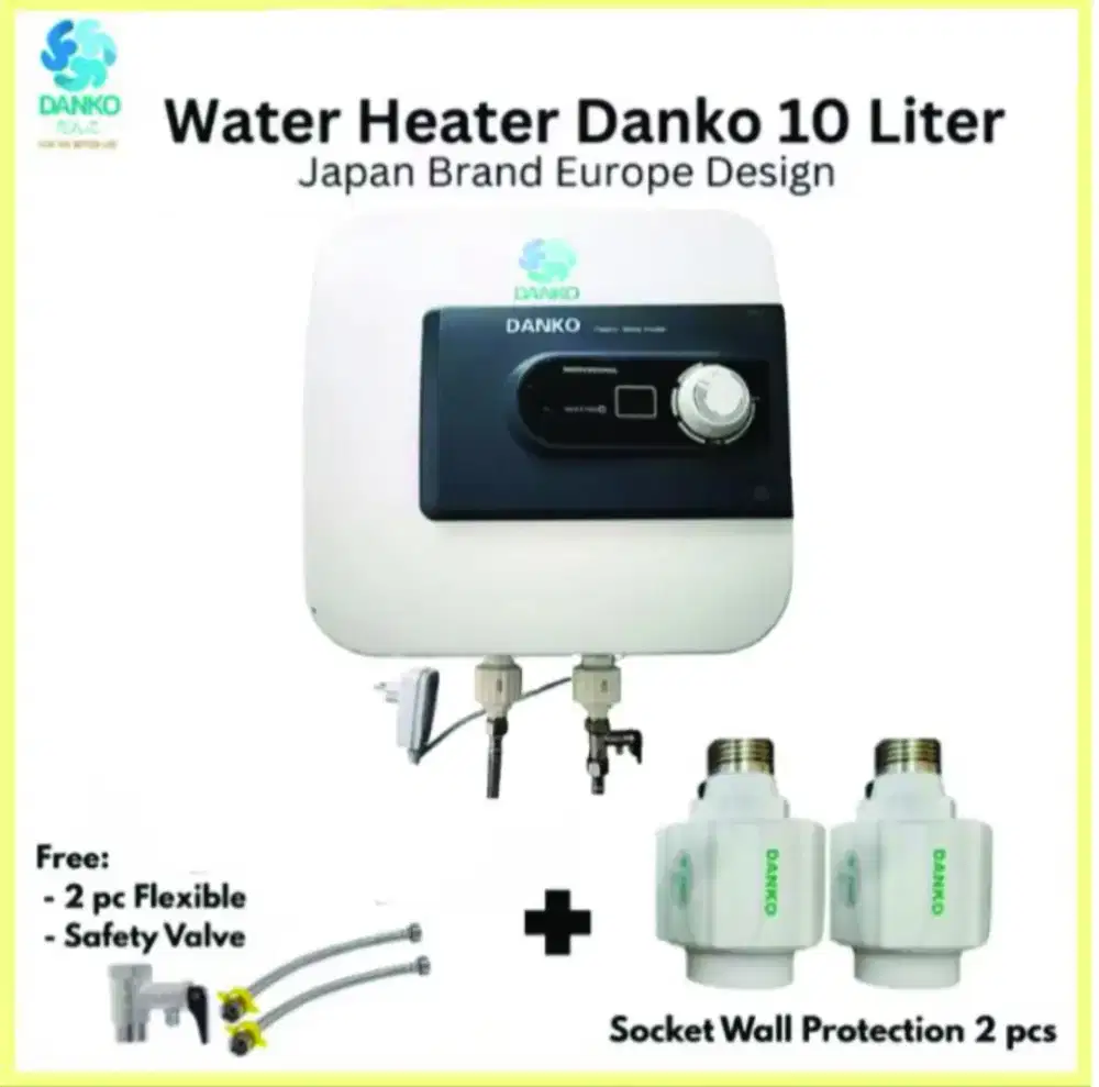 Jual Water Heater merk Danko 10L