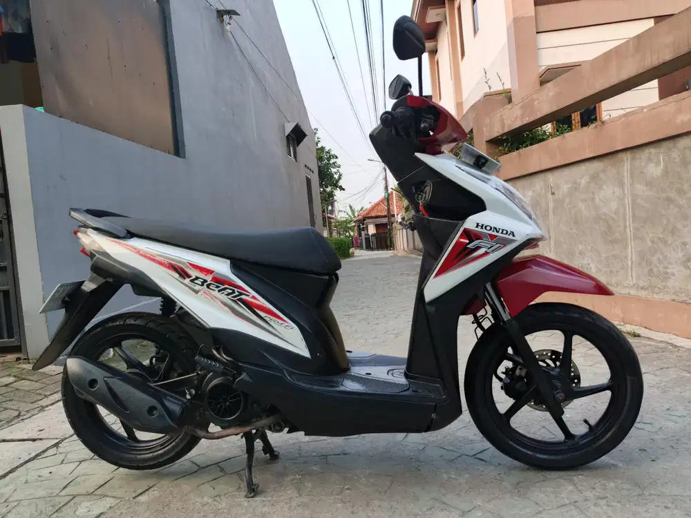 Honda beat fi esp 2016 pajak hidup stater tokcer