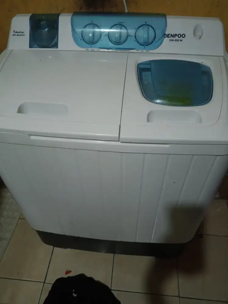Mesin cuci Denpoo 2 tabung 8 kg Original