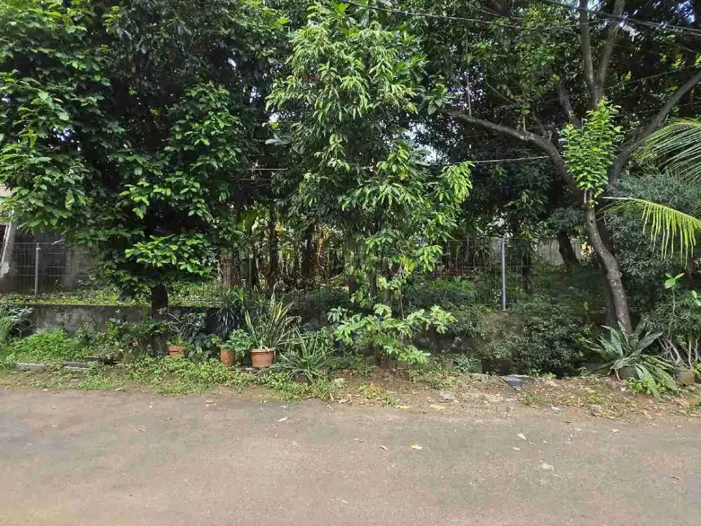 tanah kavling posisi hook dalam komplek di Pondok Kelapa Jaktim