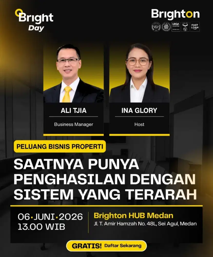 Seminar Bisnis Property Masa Kini ( Peluang Mitra Bisnis)