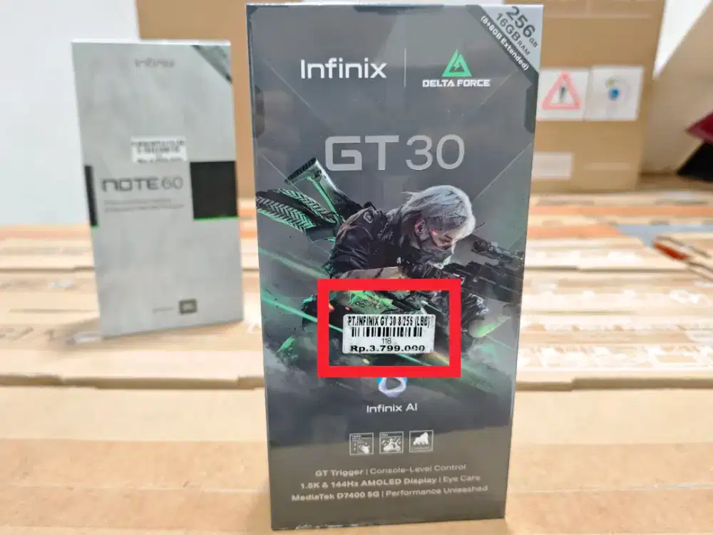 INFINIX GT 30 5G RAM 8/256GB ATLANTIS DAHSYAT
