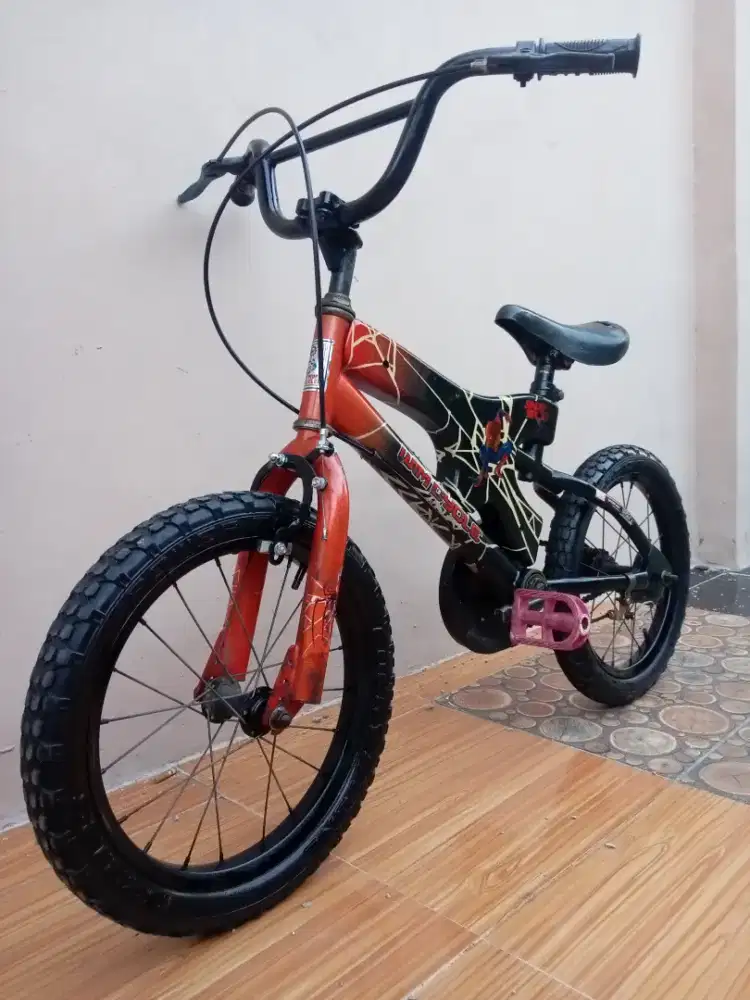 Sepeda BMX 16 WIMCYCLE SPIDERMAN.