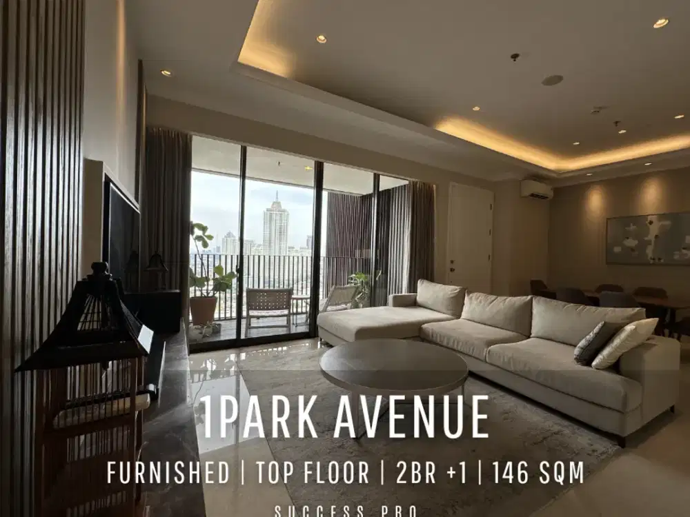 For Rent! Apartment 1Park Avenue Tower Hamilton High Floor with Pakubuwono & SCBD View