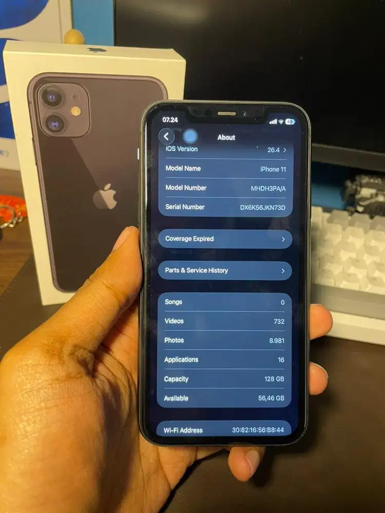 Iphone 11 128GB Ex Ibox (Resmi)