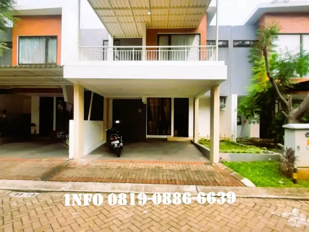 Rumah kebayoran harmoni bintaro sektor 7 siap huni