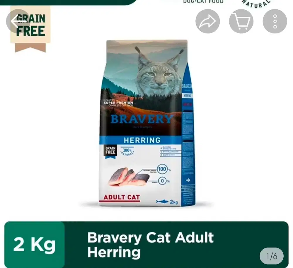 JUAL MURAH BRAVERY 2 KG