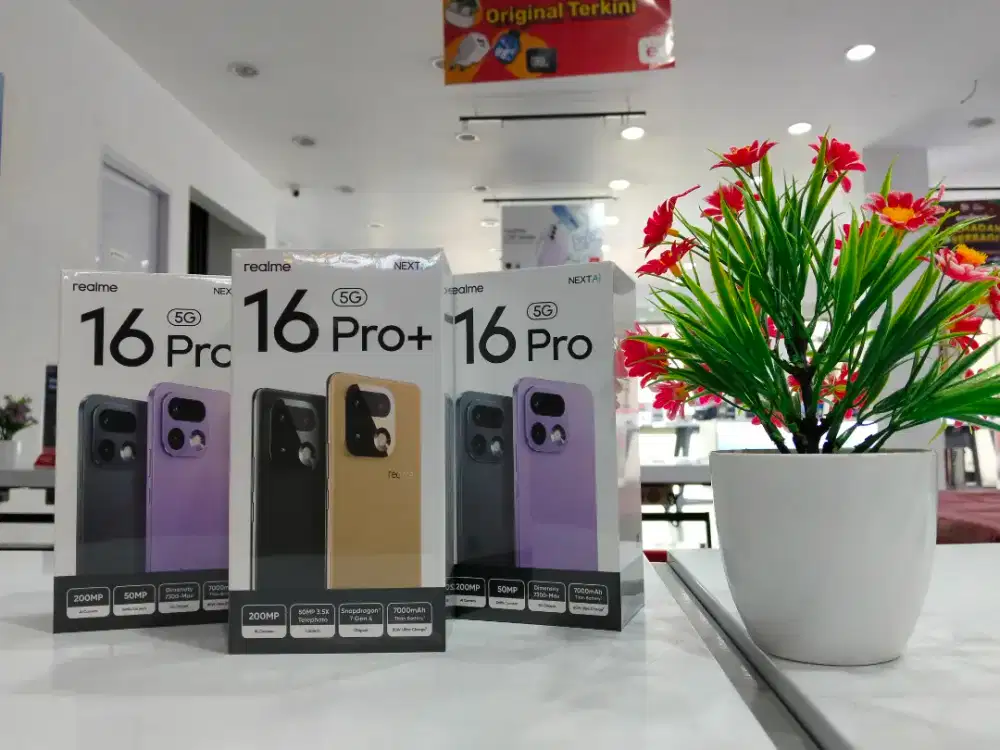 Realme R16pro 200mp LumaColor 7000mAh 80w Ultra Charge Dimensity 7300