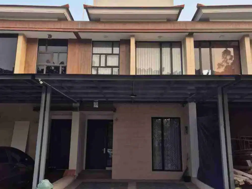 DIJUAL MURAH RUMAH DI JGC CLUSTER LA SEINE SEMI FURNISHED