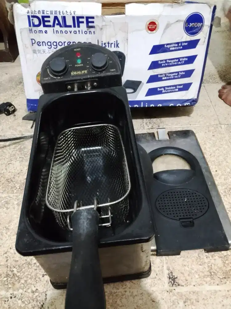 Deep fryer & mesin sostel