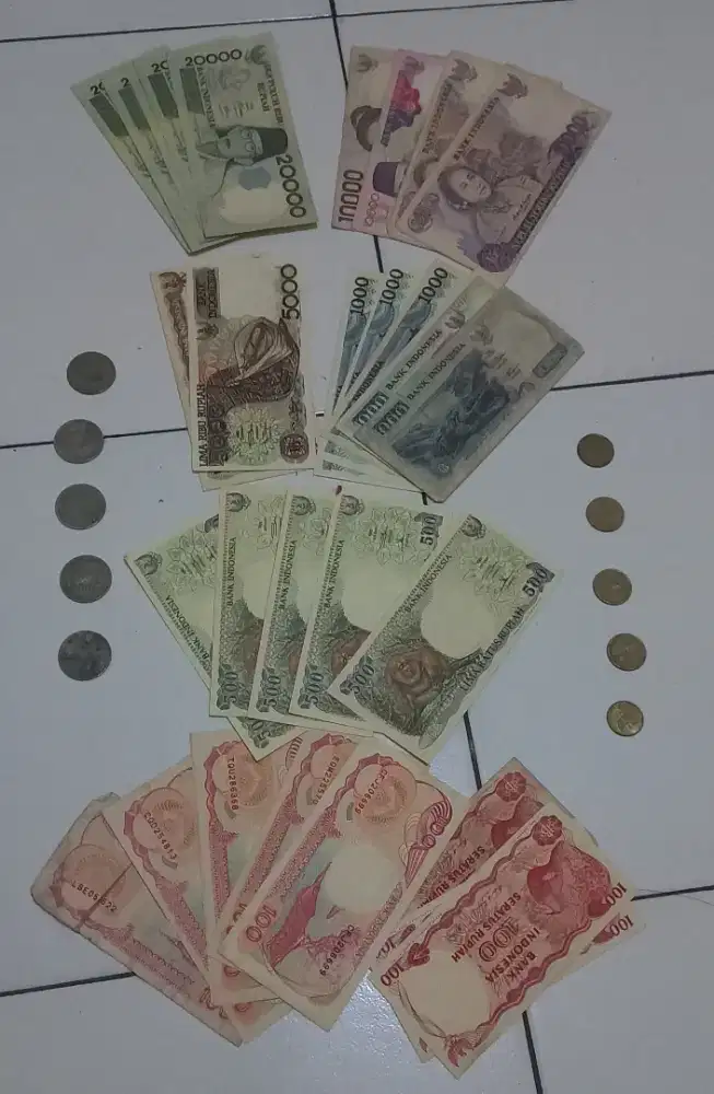 UANG KERTAS LAMA INDONESIA