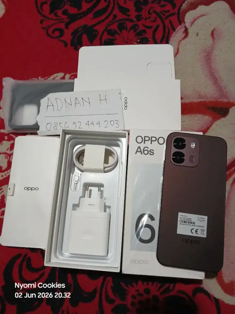 Oppo A6s 256GB Fullset