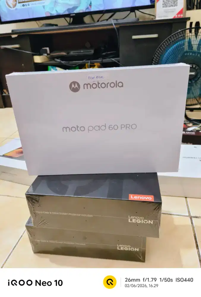 NEW 100% | Motorola MotoPad 60 Pro 256GB | Free Stylus | Garansi Resmi
